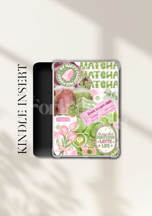 Matcha Girlie Kindle Insert