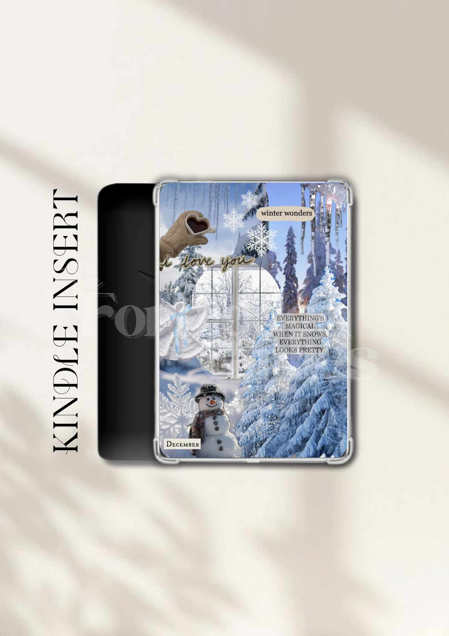 Winter Wonders Kindle Insert