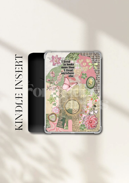 Pink & Green WhatLoisReads Kindle Insert