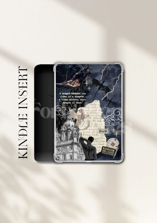Fourth Wing/ Iron Flame/ Onyx Storm Inspired Kindle Insert