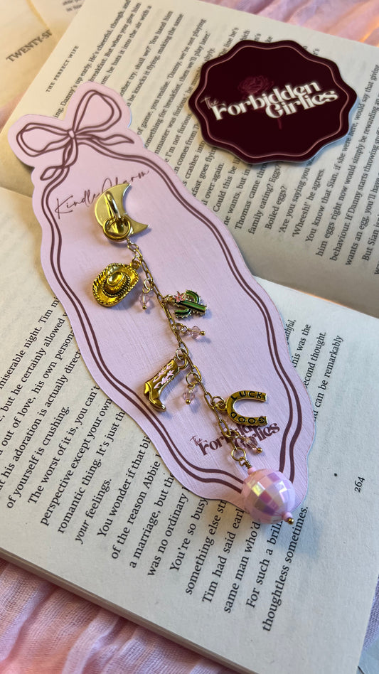 Disco Cowgirl Kindle Charm