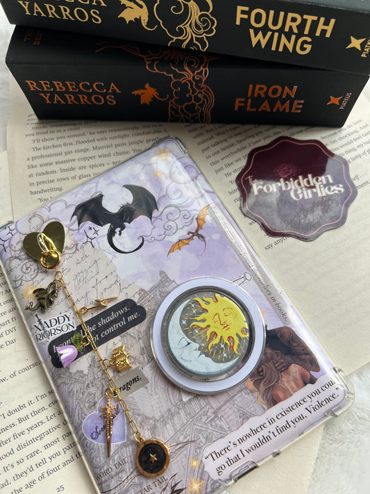 Fourth Wing Inspired Kindle Charm