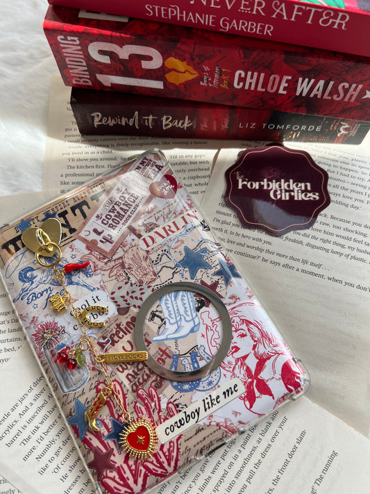 Red Romancy Kindle Charm