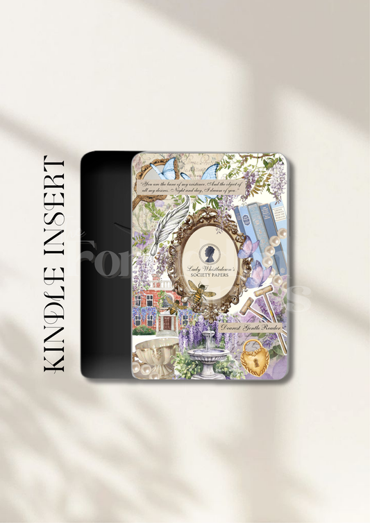Bridgerton Kindle Insert
