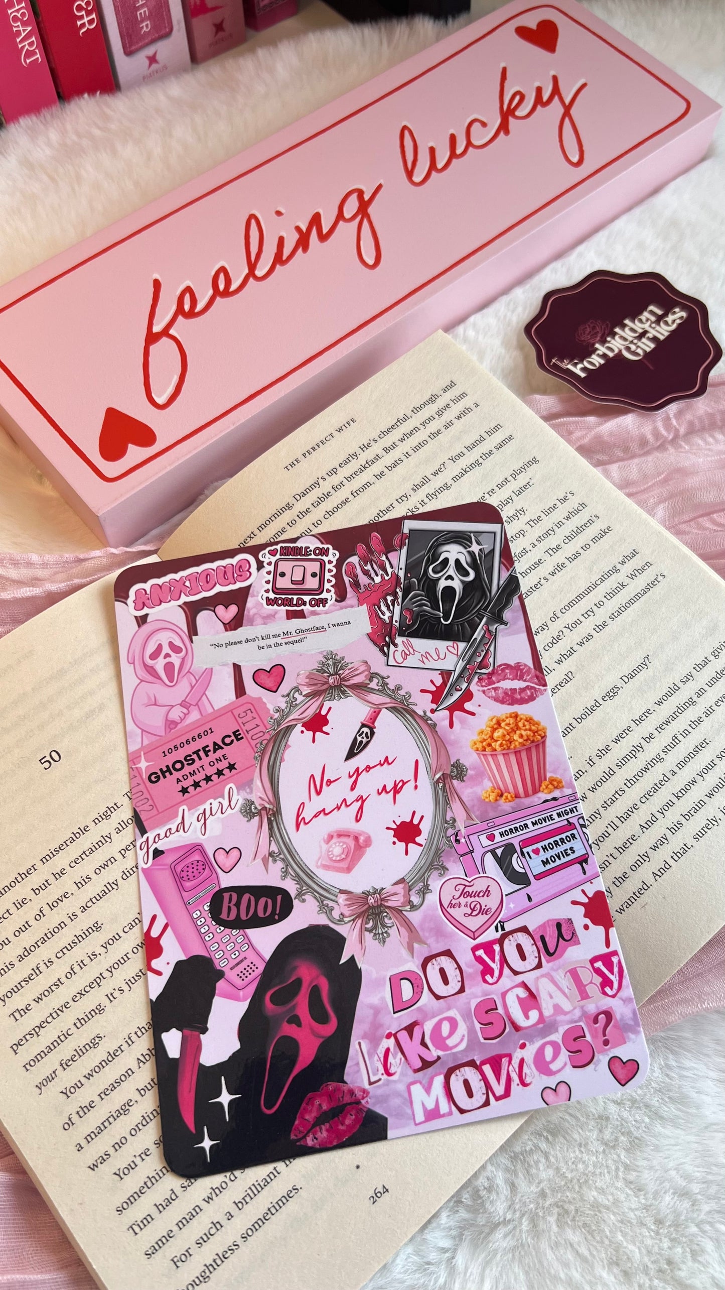 XOXO Psycho Kindle Insert - Silver