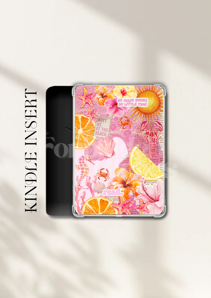 Pink & Orange Coastal Vibes Kindle Insert