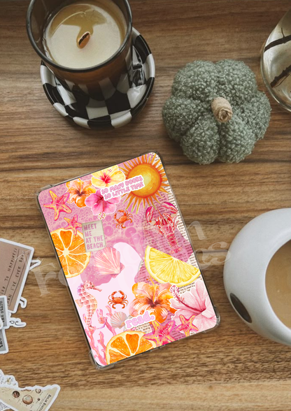 Pink & Orange Coastal Vibes Kindle Insert
