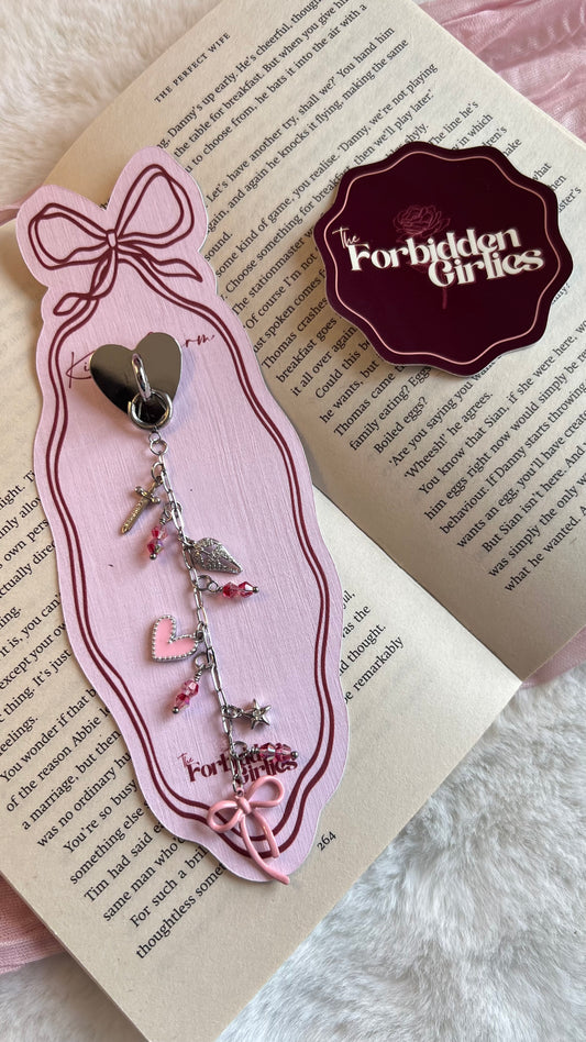 Cute But Psycho Kindle Charm - Silver