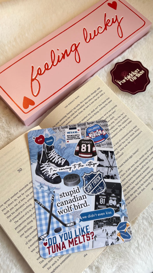 Heated Rivalry Inspired Kindle Insert