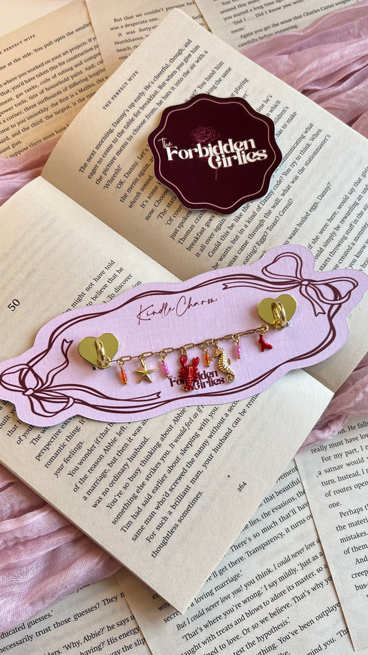 Coastal Lobster Kindle Charm (Double Hook)