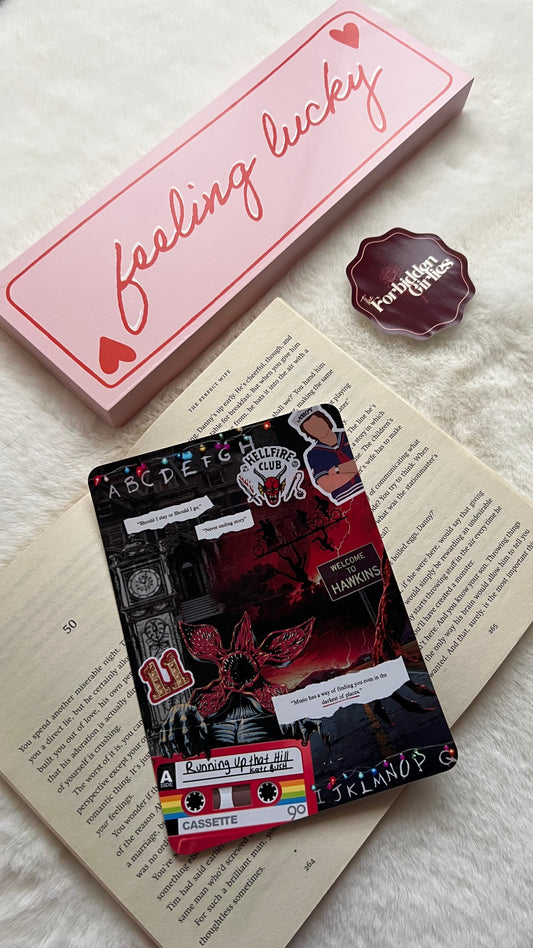 Stranger Things Inspired Kindle Insert