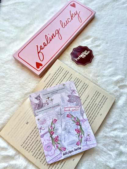 Romantasy Book Girlie Kindle Insert