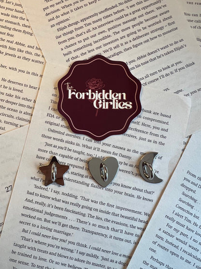 Cute But Psycho Kindle Charm - Silver