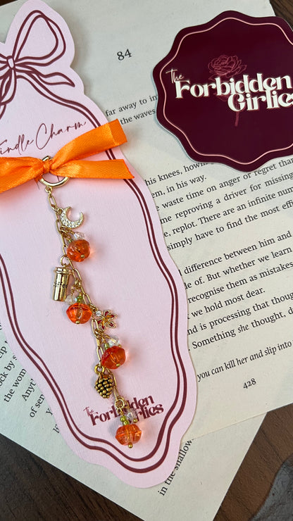 Cozy Reading Season Charm