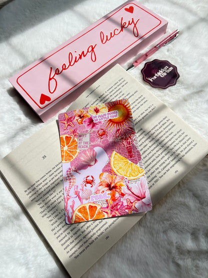 Pink & Orange Coastal Vibes Kindle Insert