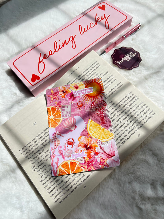 Pink & Orange Coastal Vibes Kindle Insert