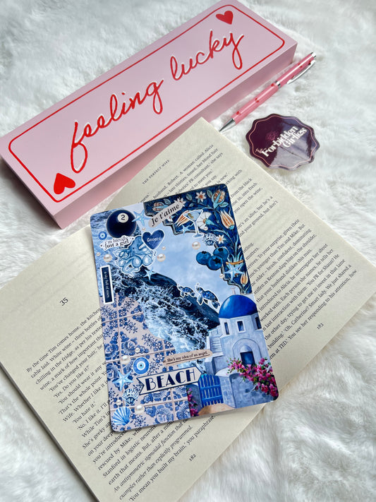 Blue Greece Vibes Kindle Insert
