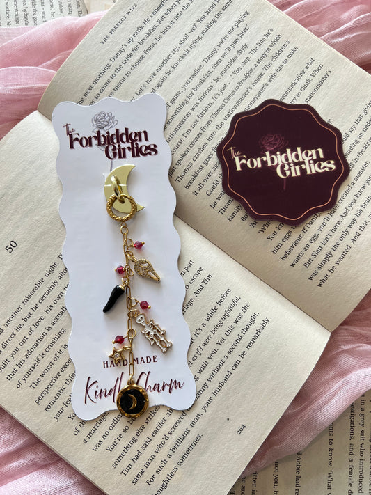Mr Ghost Face Kindle Charm