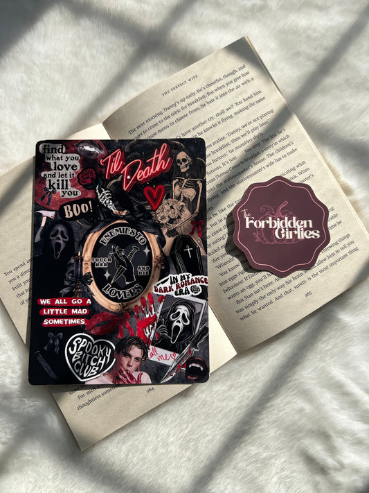 Spooky/Dark Romance Kindle Insert - Gold
