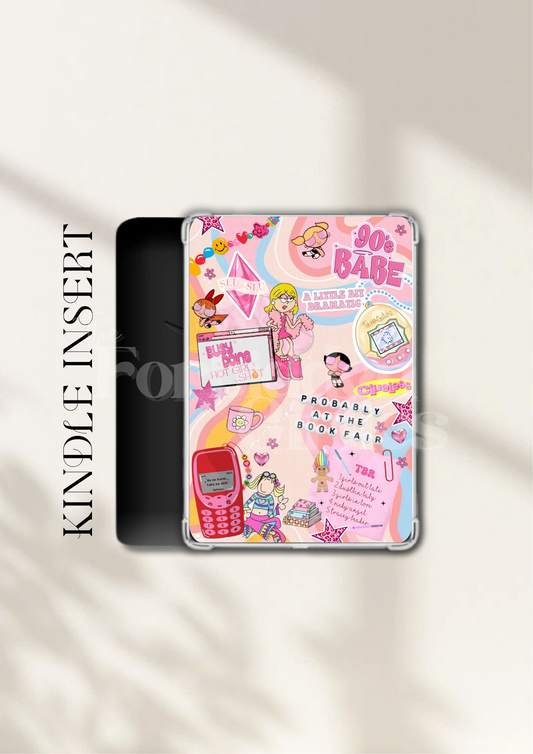 90's Babe Kindle Insert