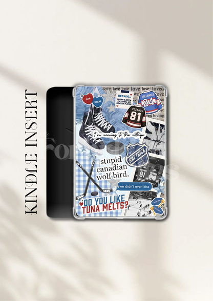 Heated Rivalry Inspired Kindle Insert