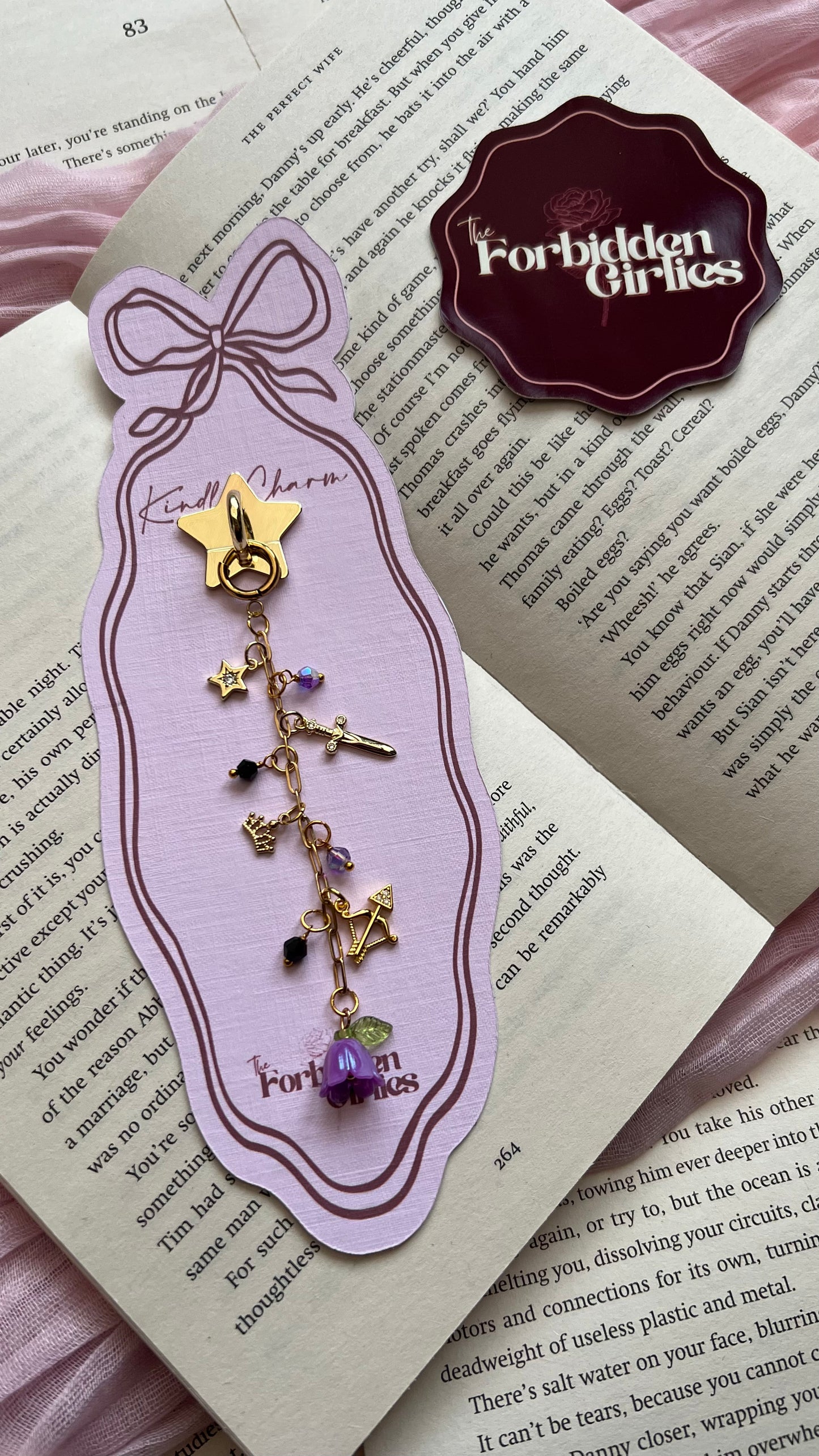 Powerless Kindle Charm