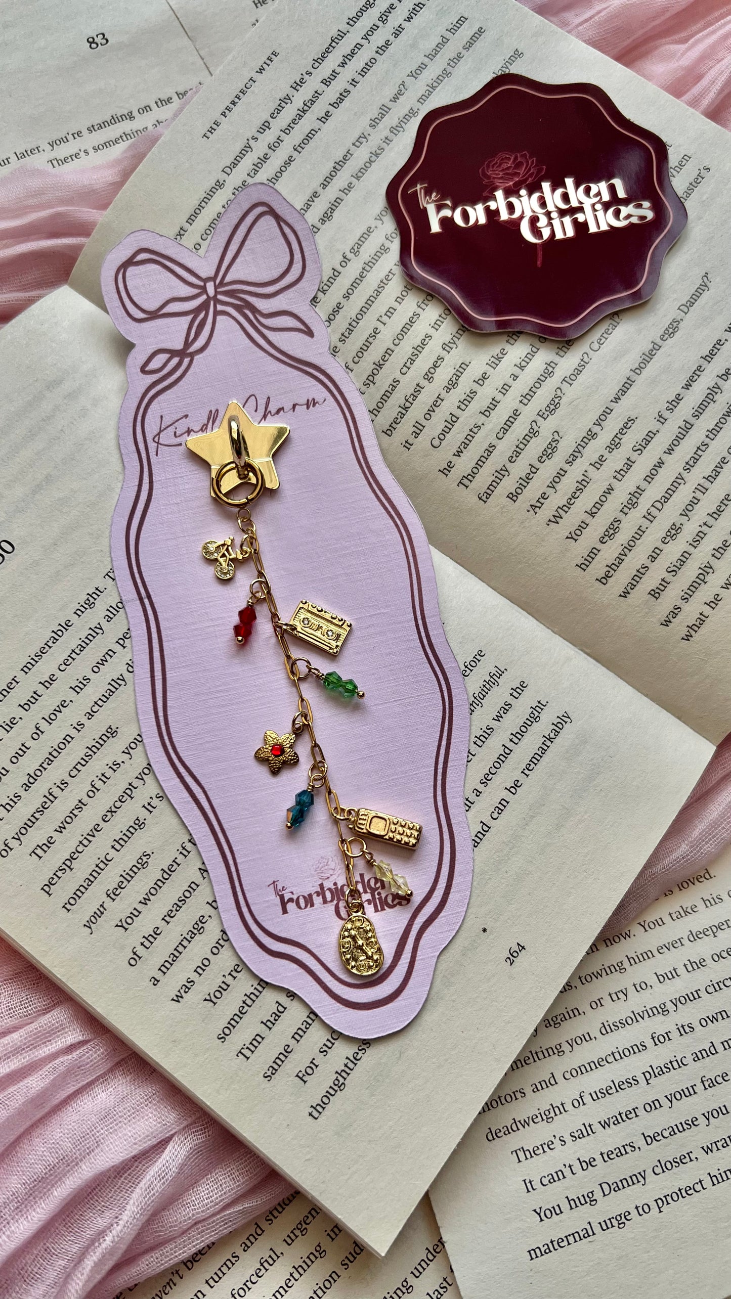 Stranger Things Inspired Kindle Charm